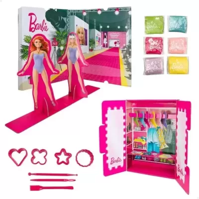 JOGO CRIATIVO DE PLASTICINA BARBIE FASHION