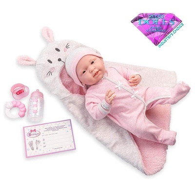 Boneca Reborn La Newborn 38 cm vinil