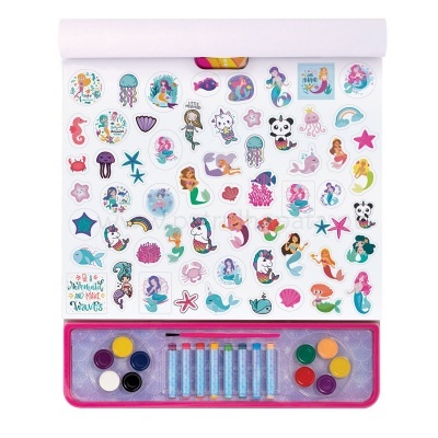 Mega Bloco Atividades Sereias 4 em 1