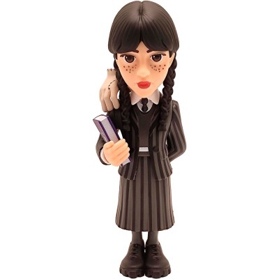 Figura Minix Addams Wednesday and Thing 12cm - Wandinha