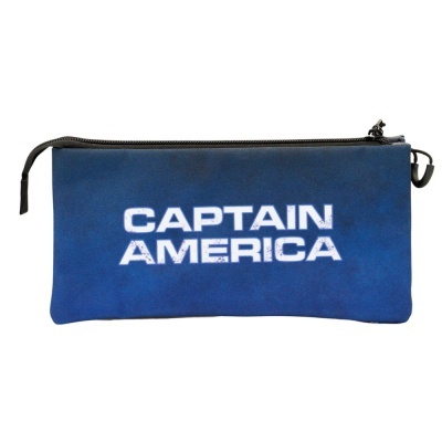 Porta-lápis Full Capitan America Marvel triplo