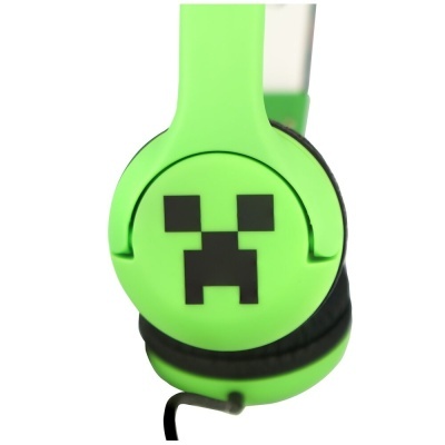 Auriculares headphones infantis Minecraft