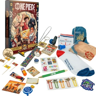 Calendário de advento infantil One Piece