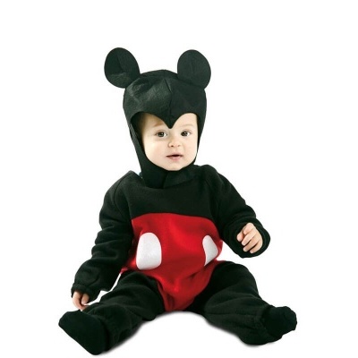 Fato de rato mickey para bebés e crianças