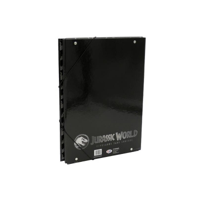 Capa / Pasta de elásticos A4 Jurassic World