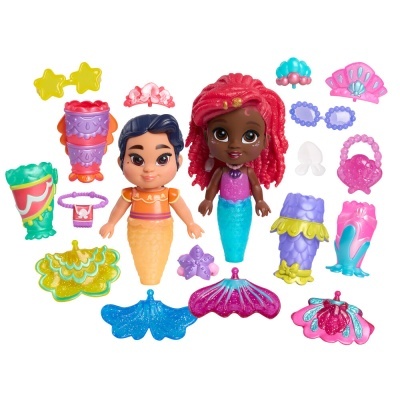 Boneca Ariel + Lucia Ariel Disney 19cm