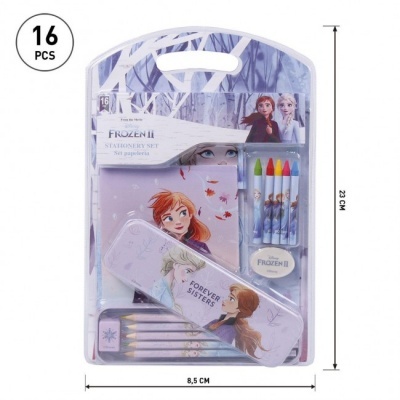 Set Papelaria Escolar Frozen 2