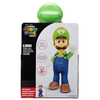 Peluche Luigi Filme Super Mario Bros 30cm
