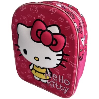 Mochila Pré-Escolar 3D My Style Hello Kitty 29cm