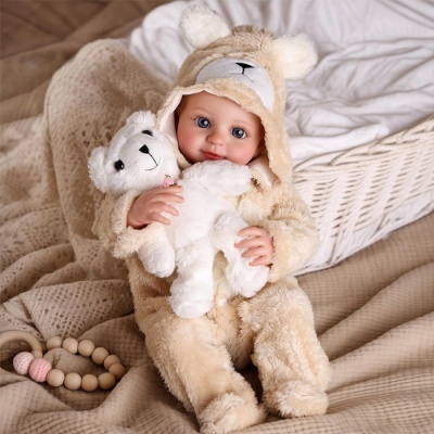 Boneca Reborn Carl 43 cm