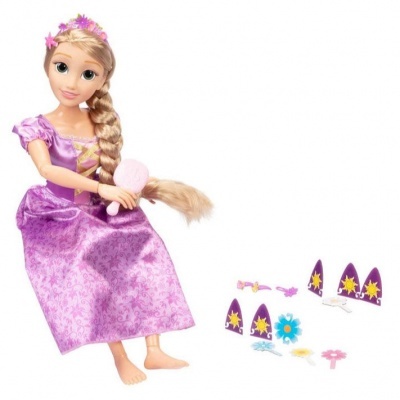 Boneca Rapunzel Disney 80cm