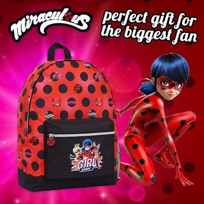 Mochila Escolar Ladybug 40 cm