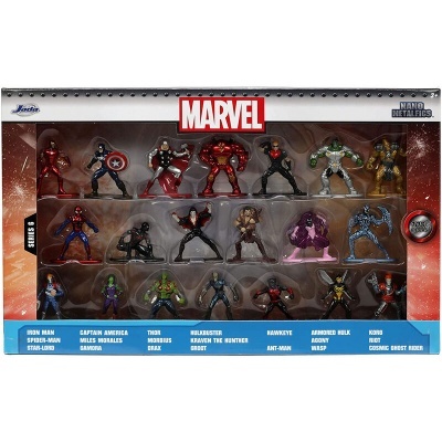 Set 20 figuras Marvel 4cm