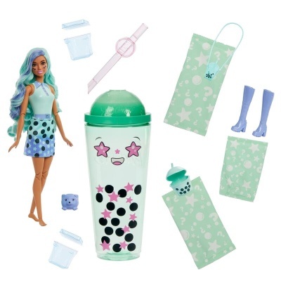 Boneca Pop Reveal Chá Verde Bubble Tea Barbie