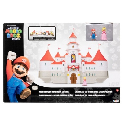 Playset Castelo + 2 figuras Super Mario O Filme Super Mario Bros