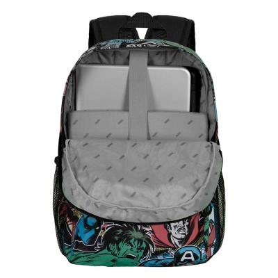 Mochila Escolar Heroes Marvel 44cm