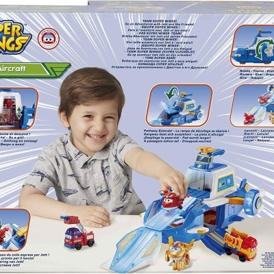 Super Wings Super Charger - Jett e Golden Boy