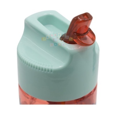 Garrafa de plástico hidro com palha Minnie 430 ml