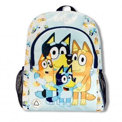 Mochila infantil Bluey e Bingo