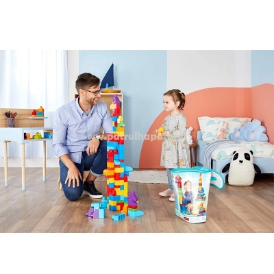 Blocos de Construção 60 peças Mega Bloks