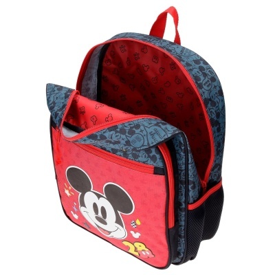 Mochila Escolar Mickey Get Moving 38 cm