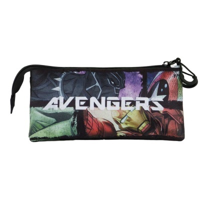 Porta-lápis Superpower Avengers Marvel triplo
