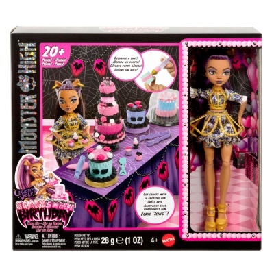 Boneca Clawdeen Wolf Parabéns Monster High