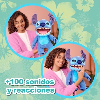 Disney - Stitch FX - Peluche Stitch Realista com sons e movimentos
