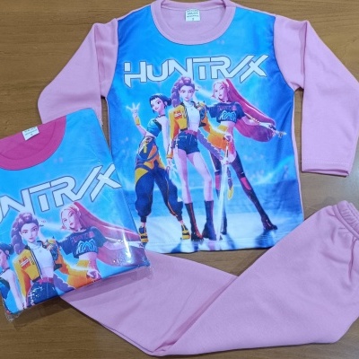Pijama cardado de algodão Bonecas K-Pop Demon Hunters