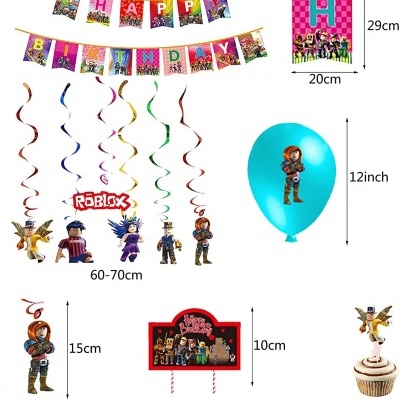 Kit aniversário Roblox
