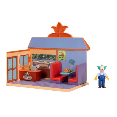 Playset Burger Krusty Os Simpsons