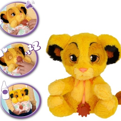 Peluche Simba interativo Baby Paws