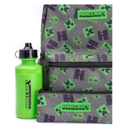 Conjunto Escolar 4 peças Minecraft