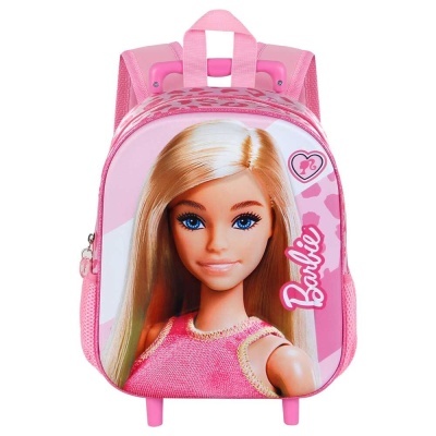 Trolley Pré-Escolar 3D Fashion Barbie 31 cm