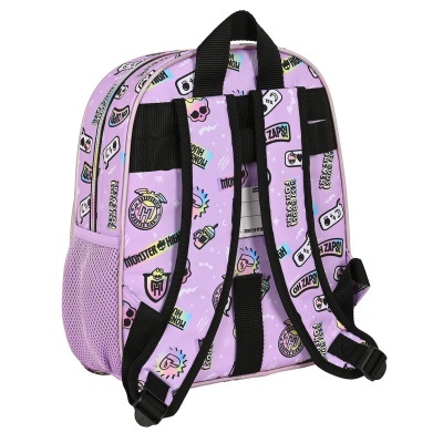 Mochila Pré-Escolar Best Boos Monster High adaptável 34cm