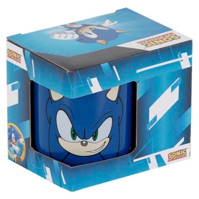 Caneca cerâmica Face Sonic the Hedgehog
