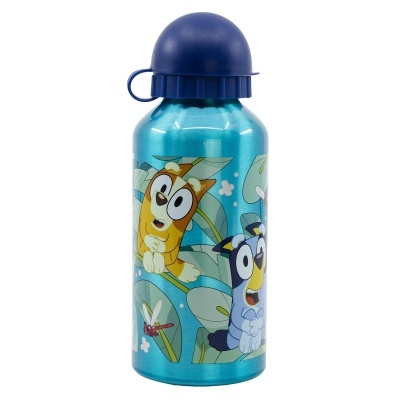 Garrafa de alumínio Bluey e Bingo 400 ml
