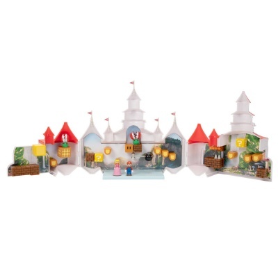 Playset Castelo + 2 figuras Super Mario O Filme Super Mario Bros