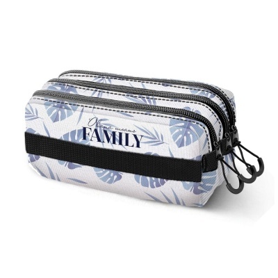 Porta-lápis Couple Stitch Disney triplo