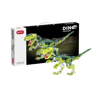 GIROS ENCAIXES 6+ DINO VELOCIRAPTOR