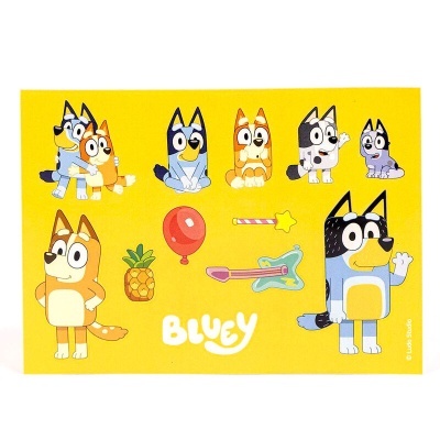 Set papelaria de pintar Bluey