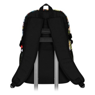 Conjunto Escolar Panels Spiderman Marvel - Mochila Escolar 44cm adaptável + porta-lápis triplo