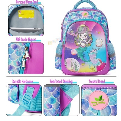 Mochila Escolar Queen Mermaid