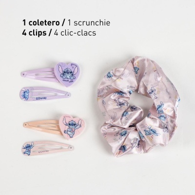 Blister acessórios para o cabelo do Stitch Disney