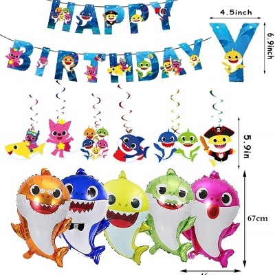 Kit aniversário Baby Shark