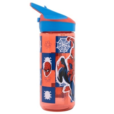 Garrafa Tritan Premium 620 ML SPIDERMAN MIDNIGHT FLYER