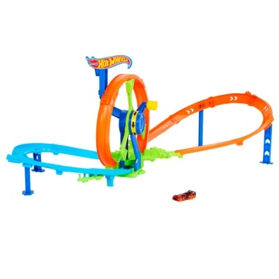 Pista Desafio Turbina de Accion Stunt Tracks Hot Wheels
