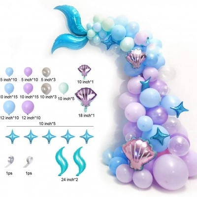 Balões de aniversário Sereia