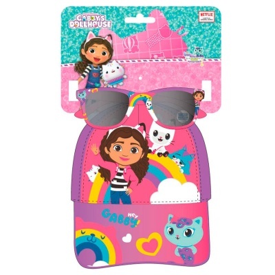 Set boné + óculos de sol Casa de Bonecas da Gabby