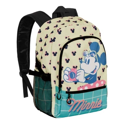 Mochila Escolar Cheese Minnie Disney 44cm